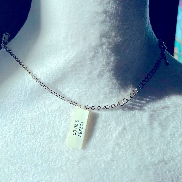 🦏 Rhinestone Dangle Necklace by Cookie Lee - Picture 8 of 9